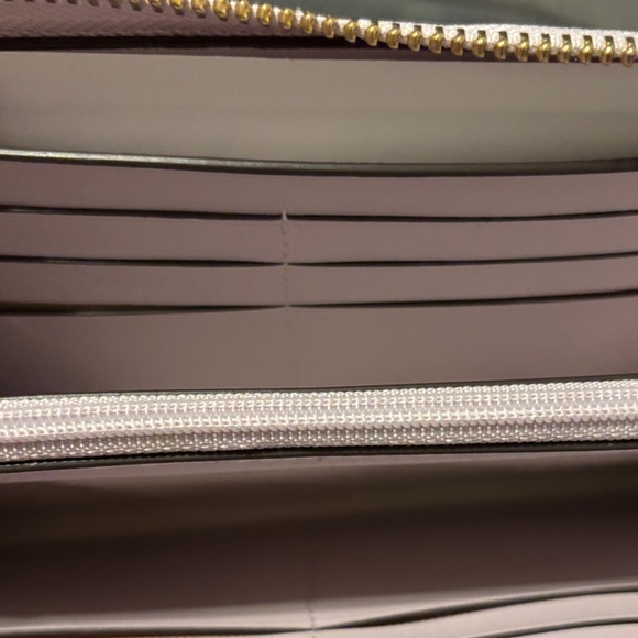 Kate Spade Lavender Wallet with Gold Accents - Picture 3 of 5